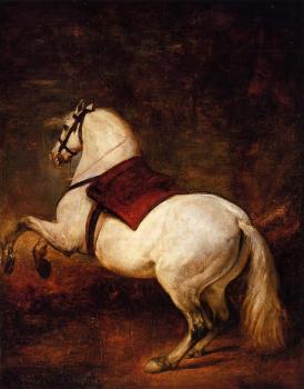 Diego Rodriguez De Silva Velazquez : The White Horse